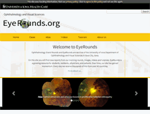 Tablet Screenshot of eyerounds.org